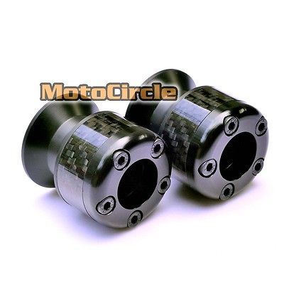 Red MotoCircle Swingarm Spools Sliders For Z1000 Z750 ER6F ER6N Ninja 