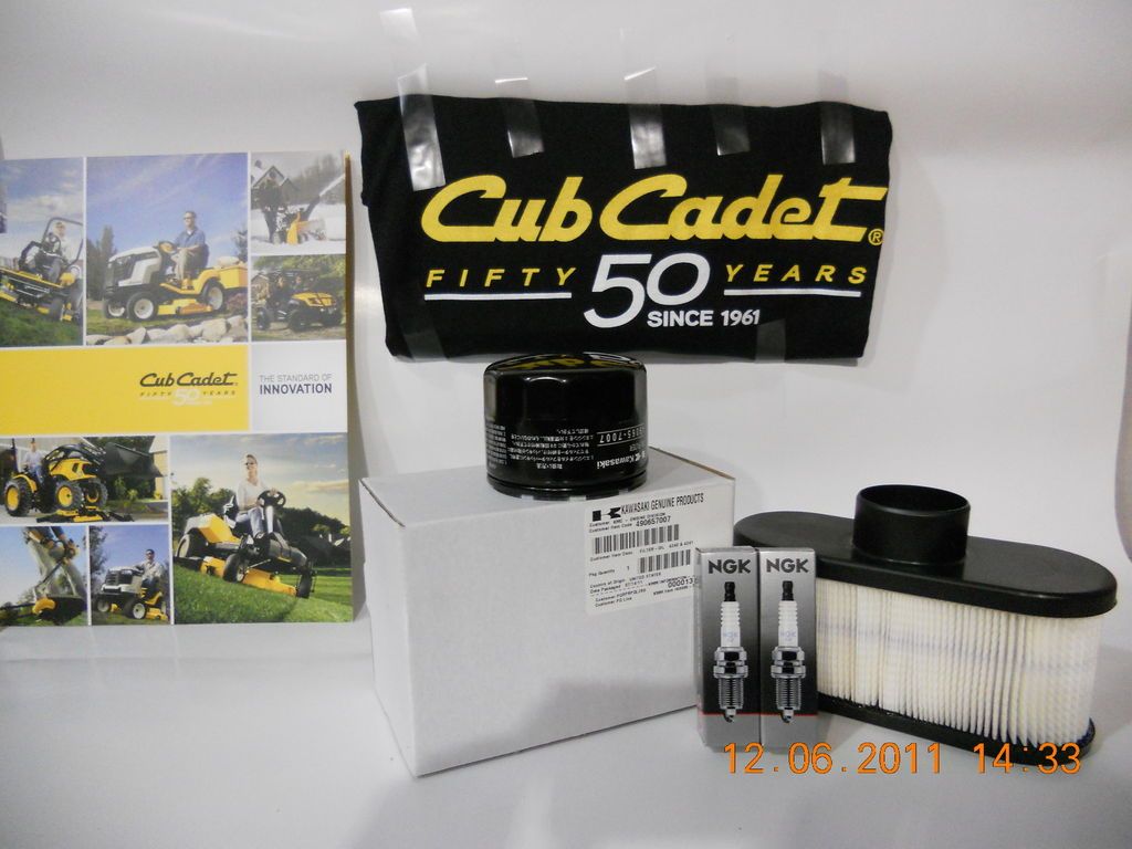 CUB CADET PARTS TUNEUP KIT LTX1050 RZT50 RZT54 FR SERIES KAWASAKI