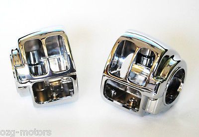 Chrome Housing Harley switch cover Sportster Dyna Softail V Rod XL FXD 