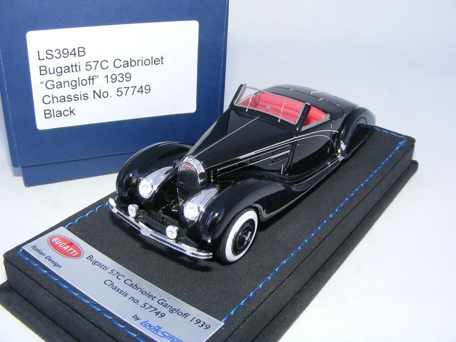 43 Looksmart Bugatti 57 C Cabriolet Gangloff 1939 Chassis #57749 