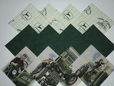 36 john deere 4 fabric quilting squares 