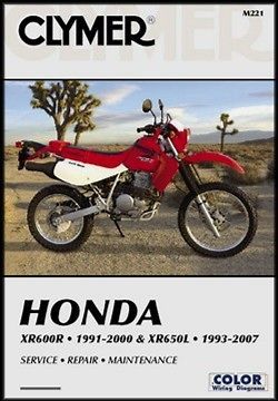 honda xr600 xr600r xr650 xr650l service repair manual time left