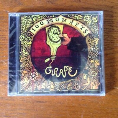 100 MONKEYS GRAPE CD SEALED THE MONKEY SONG ALTERNATIVE RARE