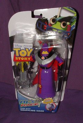 DISNEY TOY STORY ZURG FIGURE PIXAR ROBOT GRAPPLING HOOK GUN NEW