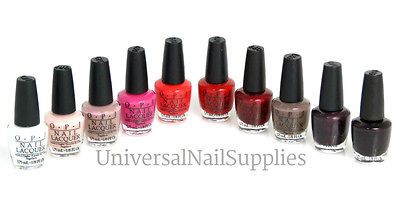 Opi 2012 The Top Ten Mini Set Lacquer Nail Polish .3.75 mL 1/8 fl oz 