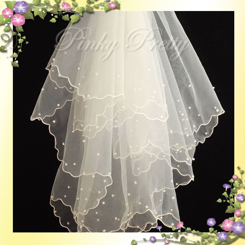 Bridal Wedding Double Layer Childs Communion Veil 111