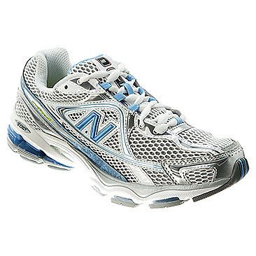 WOMENS NEW BALANCE 1064 BLUE/GREY ATHLETIC SHOES SIZE 7.5 B