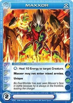 CDP 015) MAXXOR Chaotic Ultra Rare Foil Card & Code RANDOM STATS Dawn 