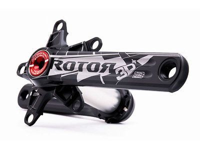 Rotor 3D+ BB30 Compact 177.5mm Crank Set, 110 BCD, Cervelo BBright 