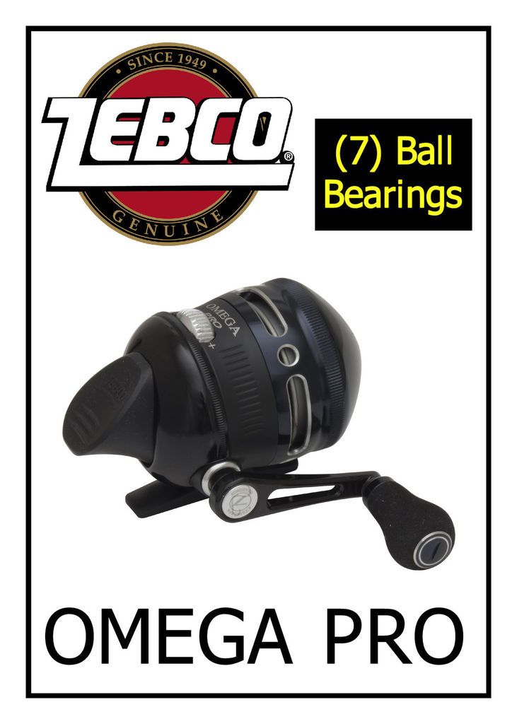 zebco omega pro 3 spincast reel 7 bb z03pro time