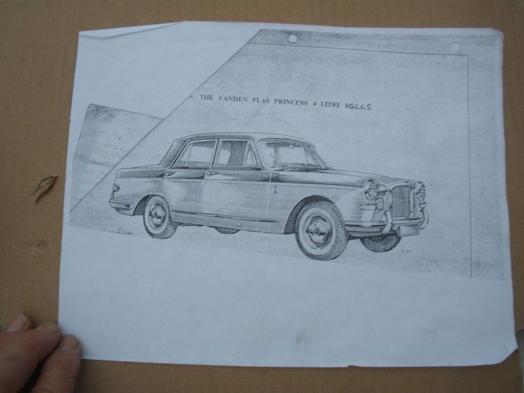   of Factory Work Shop Manual Vanden Plas Princess 4R Saloon1965 196​8