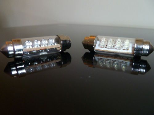 24v led festoon truck lorry bulbs 272 red 42mm from