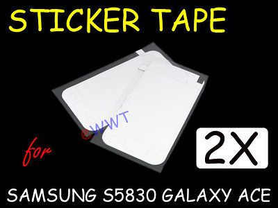 2x Touch Screen Glass Adhesive Repair Tape for Samsung S5830 Galaxy 