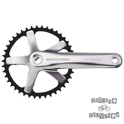 new fsa vero track crankset jis 170 42t silver time