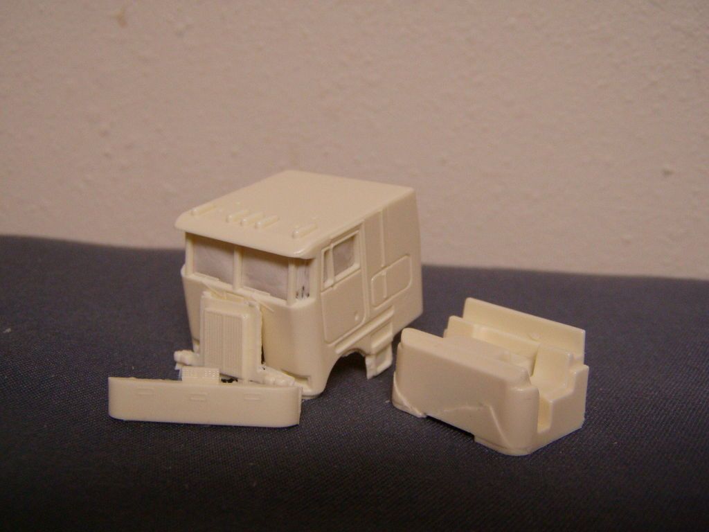 resin cast peterbilt 362 cabover conversion 1 87 scale time