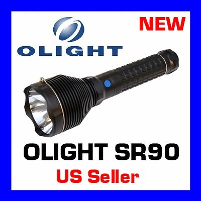 New Olight SR90 Intimidator 2200 Lumen SST 90 LED Rechargeable 