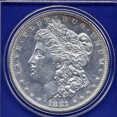 Newly listed 1881 S Morgan Silver Dollar DMPL BU Mint State 