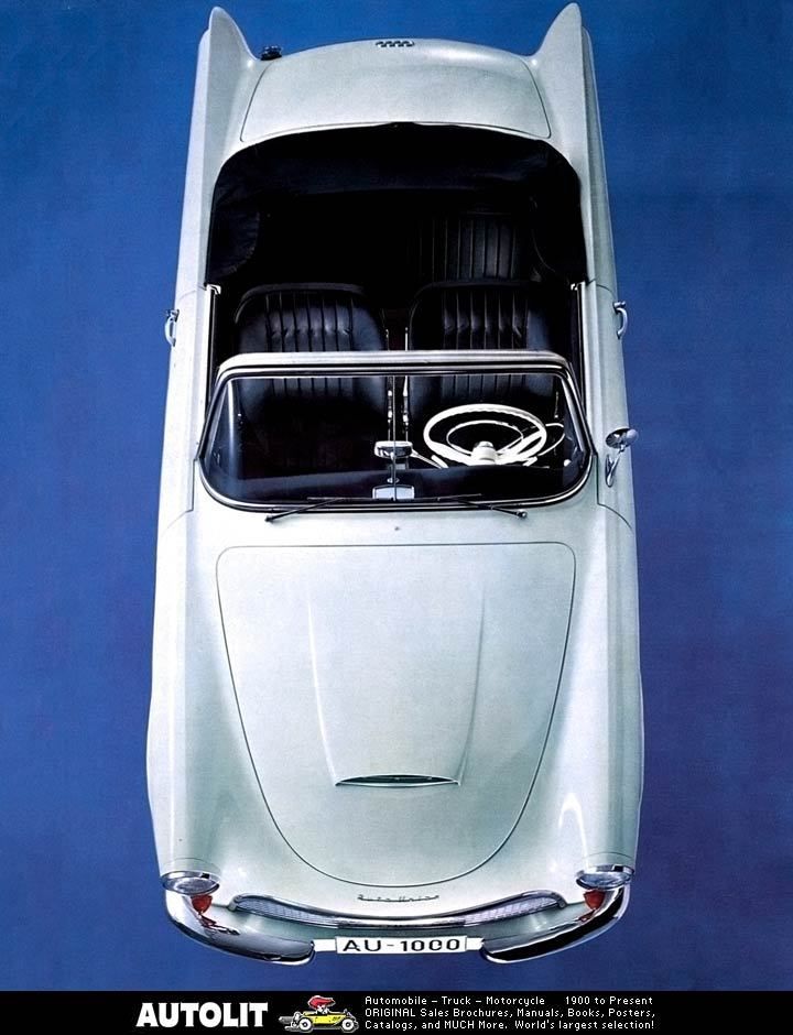 1963 Auto Union DKW 1000SP Roadster Factory Photo