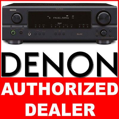 denon dra 397 am fm multi source zone stereo receiver one day shipping 