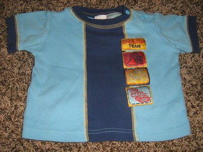 Baby Boys 3 6 Months Okie Dokie SS Shirt Construction Team Kids 