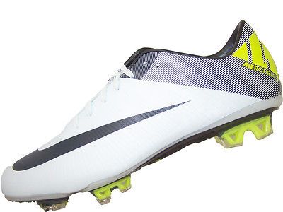   Vapor Superfly III FG Soccer Size 8 New Blue Anthracite 441972 403