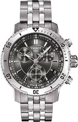 New tissot T Sport PRS200 Chronograph mens Watch T067.417.11.05​1.00