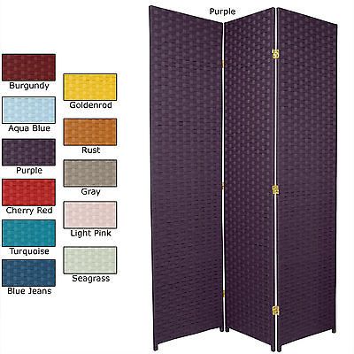 ft. Tall Woven Fiber Room Divider   Special Edition (China)