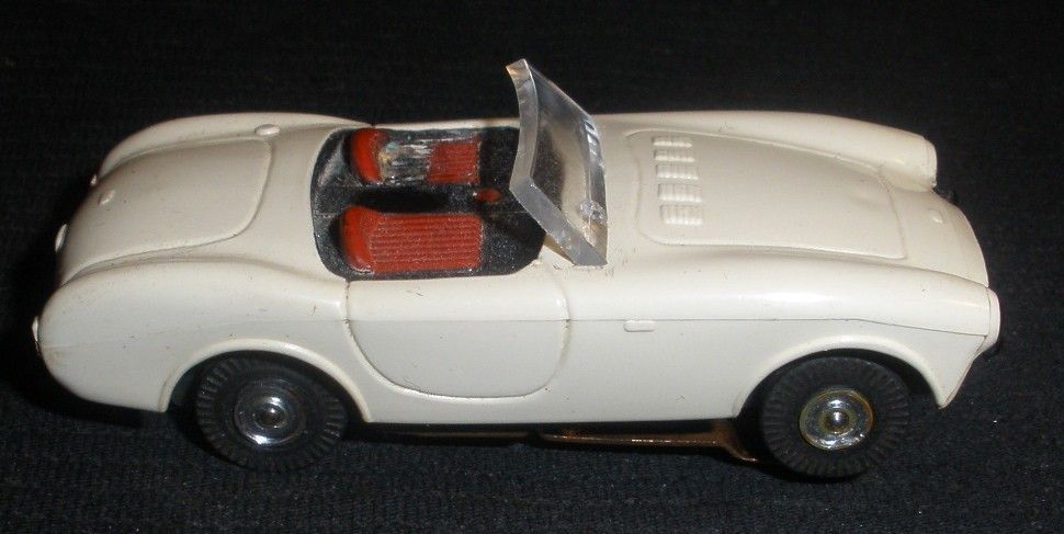 aurora tjet ac cobra ho slot car nice condition white  37 