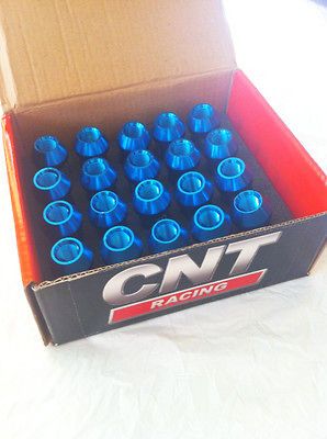 20 CNT Racing 7075 Aluminum 12x1.5 Wheel rim tuner lug nut + Blue 