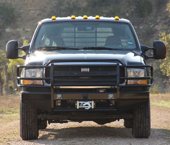 new ranch hand winch front bumper 99 04 ford f250