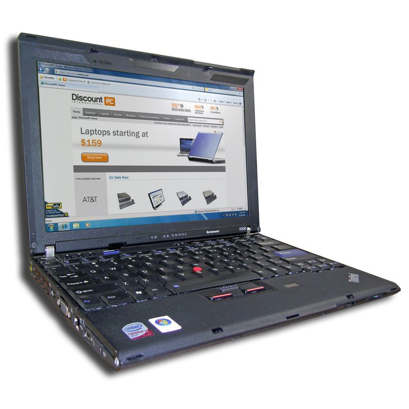   GB DDR3   160 GB HDD   12.1 Display   No Drive   WiFi   Windows 7