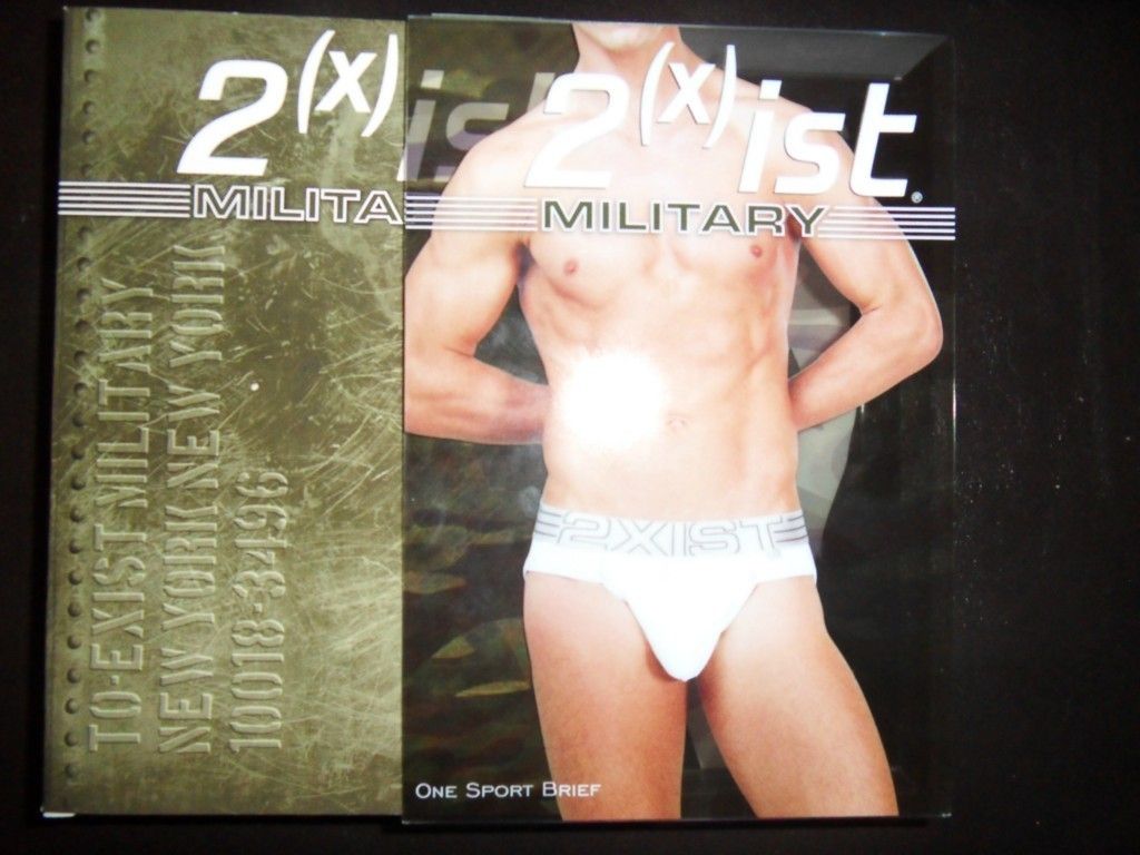 2xist MILITARY MENS NO SHOW BRIEF UNDERWEAR