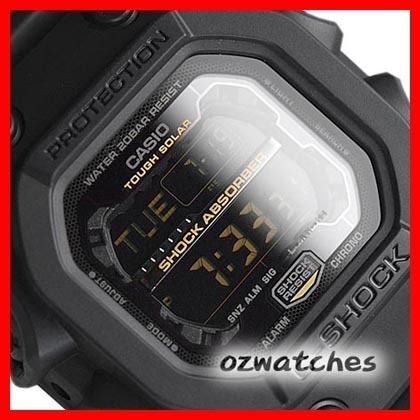 CASIO G SHOCK GRAVITY EXTRA SOLAR GX 56GB GX 56GB 1DR GARISH BLACK 