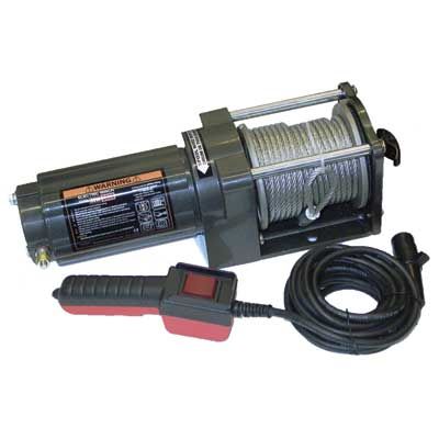 Boat Trailer Winch Power Utility Winch Remote 3000 Lb