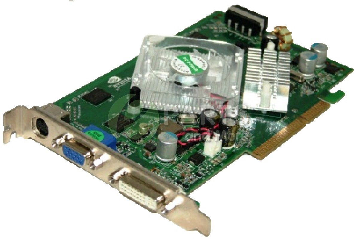 NVIDIA GeForce 7600GT 7600 GT 512MB AGP DVI VGA HDTV Video Card 7600GT 