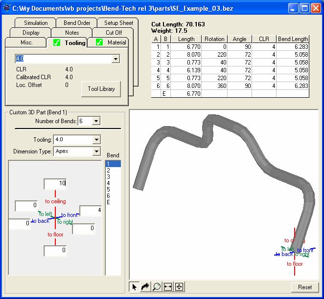 Bend Tech SE Bending Software Bendtech SE New