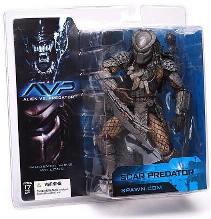    vs Predator SCAR PREDATOR Action Figure Movie Maniacs Mcfarlane Toys