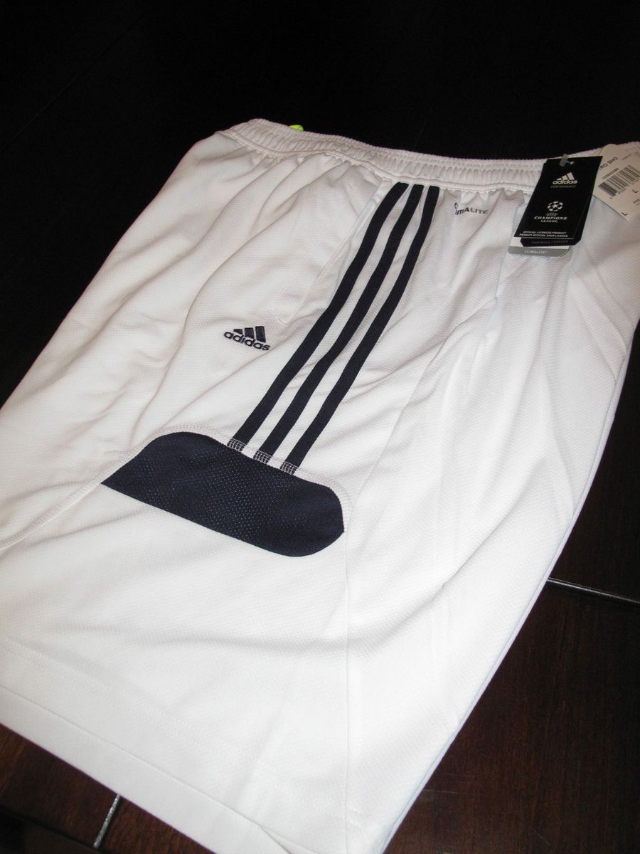 Original Adidas Mens Soccer Training Shorts UEFA Champions League 