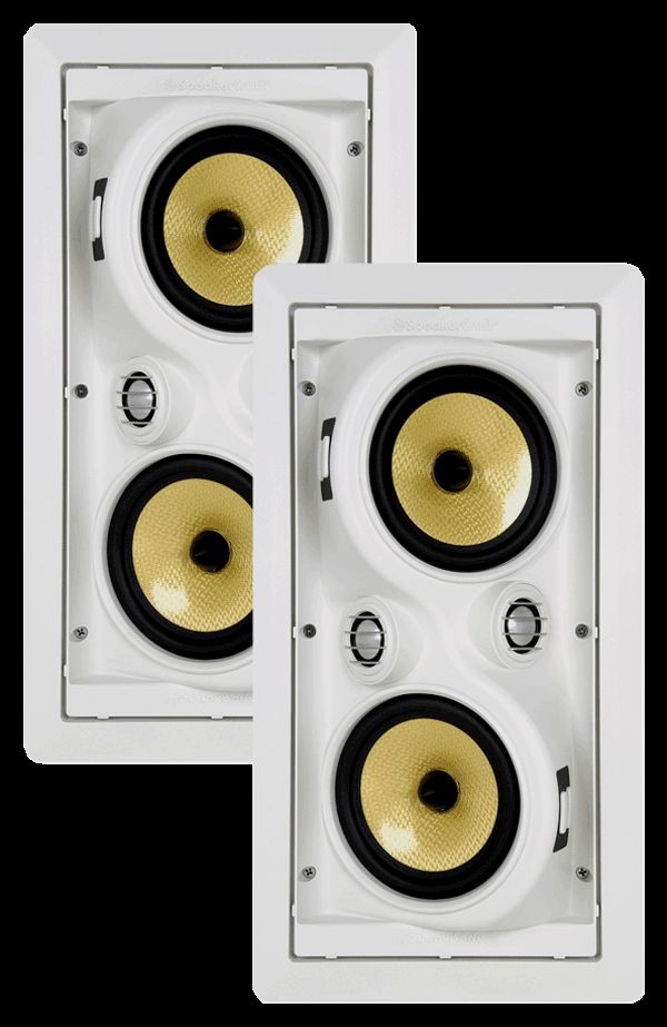 SpeakerCraft Aim Cinema Dipole Five in Wall Speakers