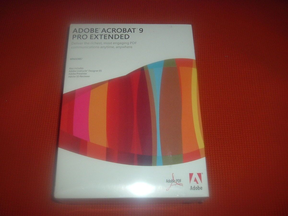 Adobe Acrobat 9 Pro Extended Full Version Windows