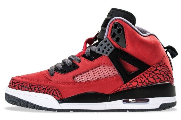 Jordan Spizike (GS) Gym Red 317321 601 Sizes Listed In Drop Down Menu