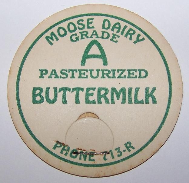 Moose Dairy Albemarle Milk Bottle Cap North Carolina Farm