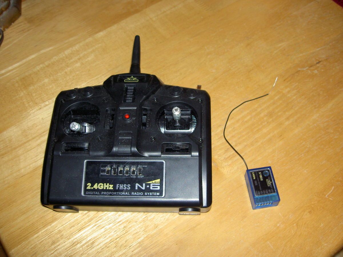 Airfield 2 4 6 CH RC Transmitter and Reciever