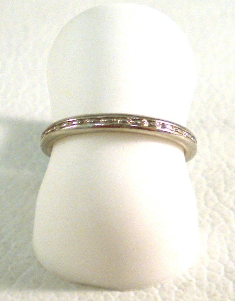 Alex Sepkus Platinum “Dash Design Wedding Band