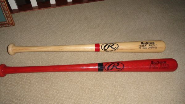 Albert Pujols St Louis Cardinal SGA Baseball Bat