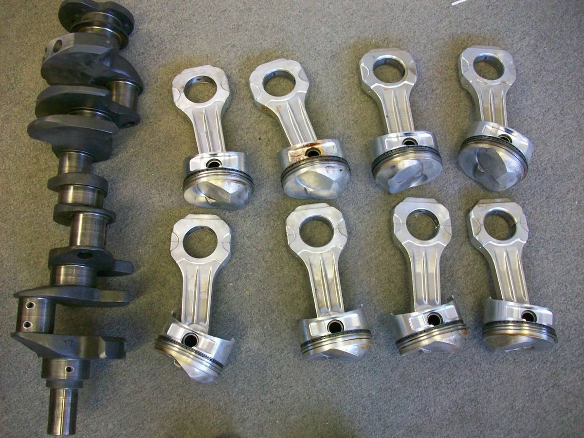 Albert Childs Rods Je Pistons w 454 Chevrolet Crankshaft