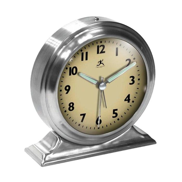   collection traditional product metal table or desk alarm clocks