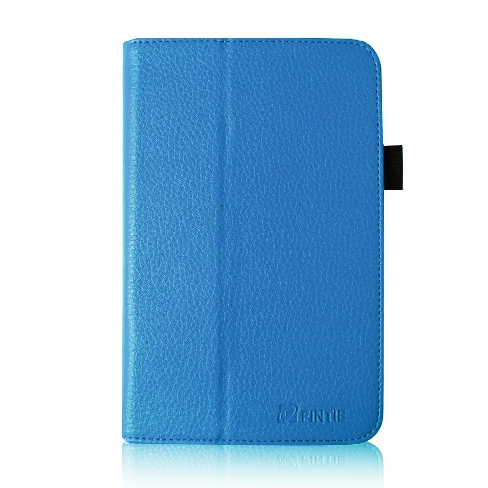Blue PU Leather Folio Case Cover Stylus for Google Asus Nexus 7 7 