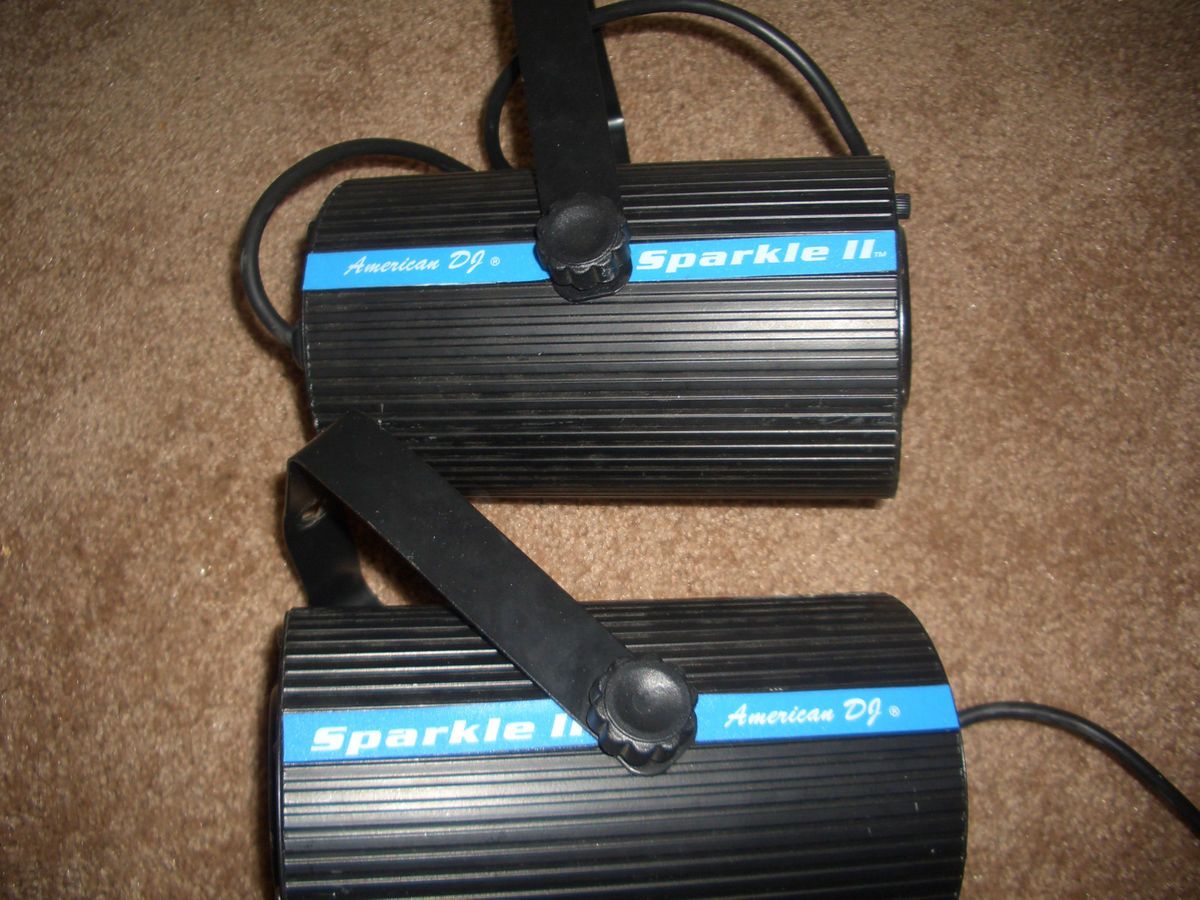 American DJ Sparkle Light Pair of Lights