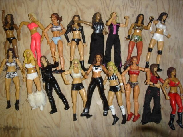 Wrestling WWE Divas Womens Deluxe TNA Series Classic Series Figure 